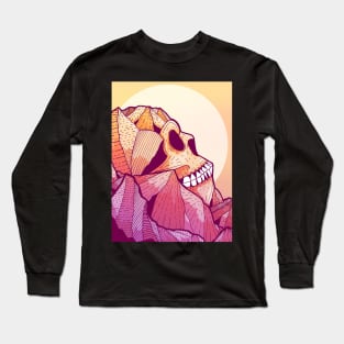 Skull Mountain Long Sleeve T-Shirt